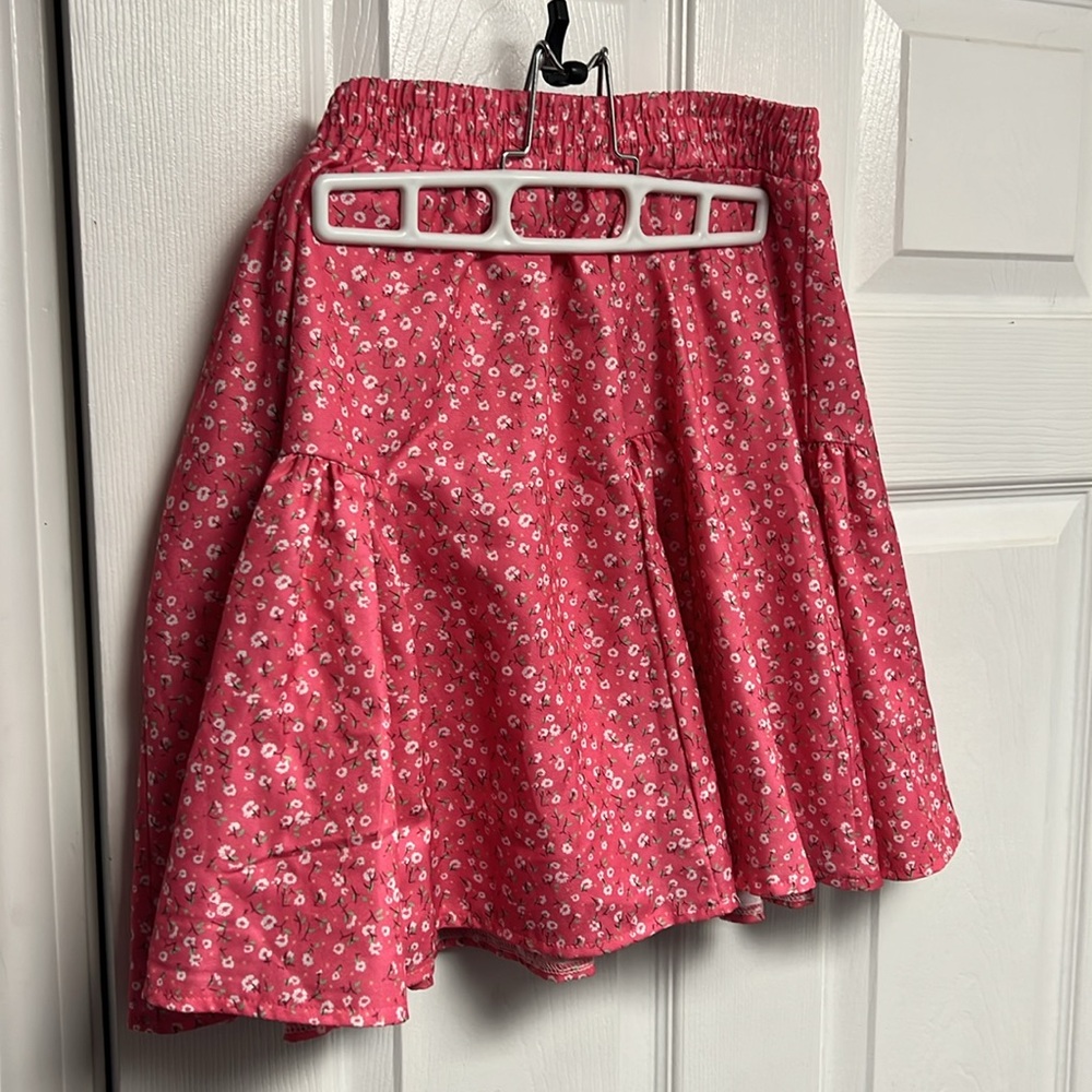 A. Frill mini skirt